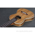 Ukelele de madera de cebra de alta gama